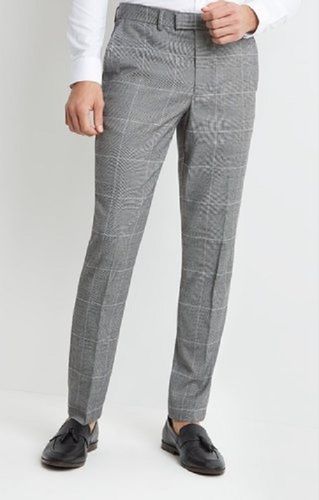 Color Gray Mens Formal Pants 