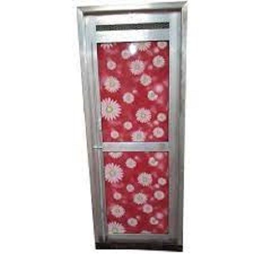 Hinged Color Coated Aluminium Door For Bathroom