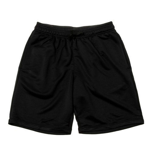 Mid Length Polyester Plain Fabric Shorts For Men