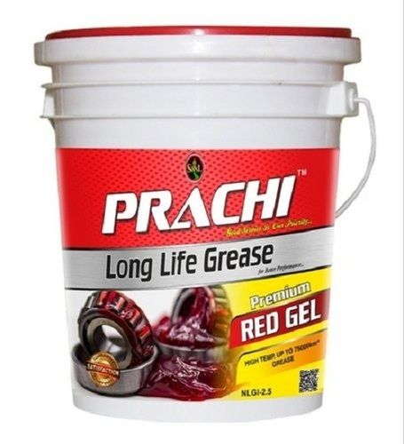 Pack Of 10 Kilogram Prachi Long Life Premium Red Gel Automotive Grease