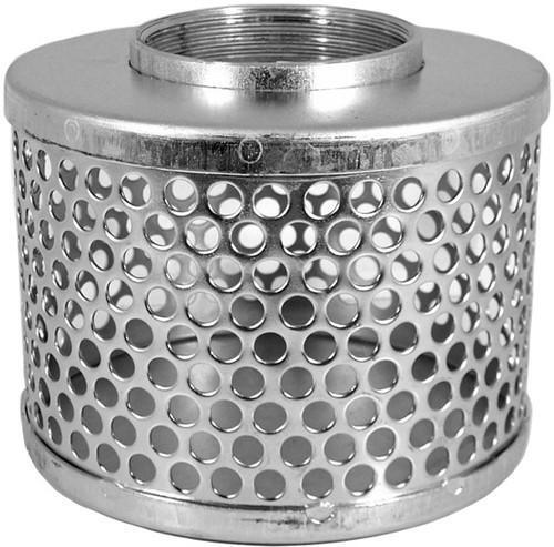 Silver Stainless Steel Round Hole Strainer