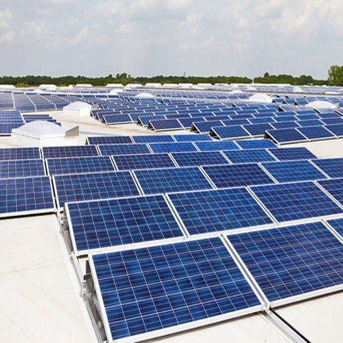 Rooftop Mounting Structure Grid Tie Kirloskar Commercial Solar System