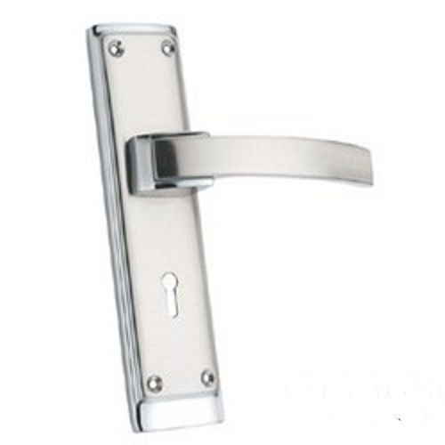 Silver Zinc Mortise Door Handle 3002