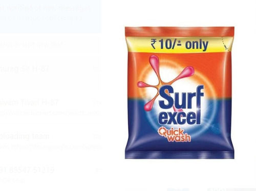 60 Gram Packaging Size Fresh Fragrance Surf Excel Detergent Washing Powder