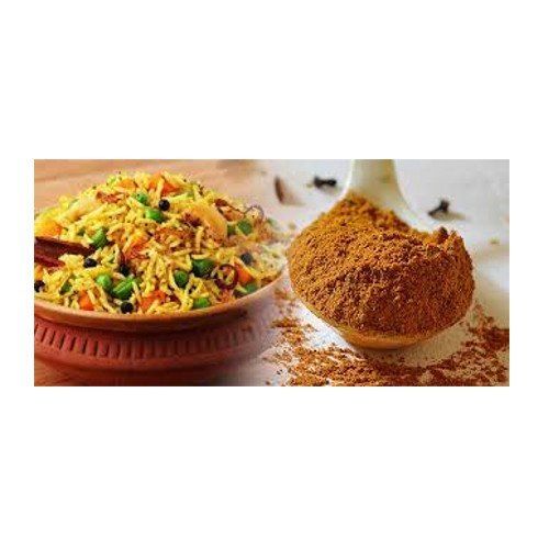 मसालेदार खुशबूदार और स्वादिष्ट भारतीय मूल का लाल बिरयानी मसाला पाउडर
