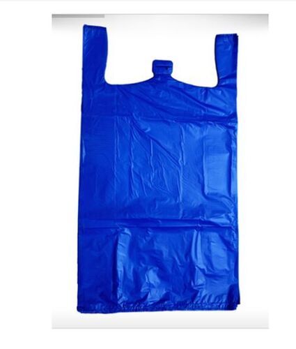 Blue Plastic Shopping Bags All Sizes, Pack of 500G,  Half/1kg/2kg/3kg/5kg/10kg Plastic Shoppers For Cloth Storage, Shop, Basket  Use