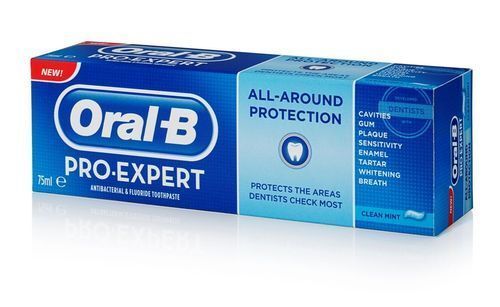 Oral-B  And Toothpaste Box    