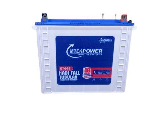 12.8 Nominal Voltage Durable Long Lasting Plastic Cover Inverter Batteries Battery Capacity: <150Ah Statcoulomb (Statc)