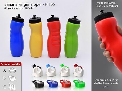 Banana Finger Sipper (Capacity : 700ML)