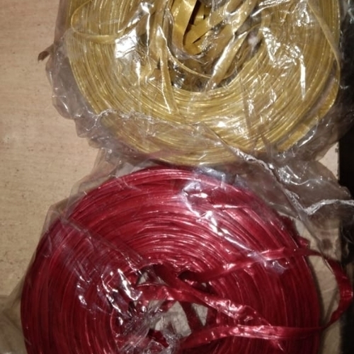 पैकेजिंग के लिए हाई स्ट्रेंथ येलो एंड रेड पॉलीप्रोपाइलीन (Pp) ट्विन सुतली