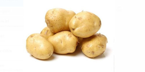Pack Of 1 Kilograms Pure And Natural Oval Shape Yellow Fresh Potato 