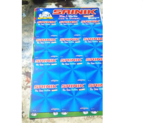 Rectangular Sainik Blister Card For Packaging Strong Plastic Material