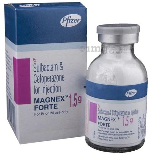 Sulbactam And Cefoperazone Pfizer Magnex Forte Injection 