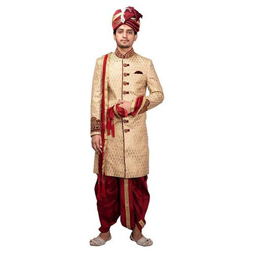 Wedding Wear Full Sleeves Designer Men'S Sherwani