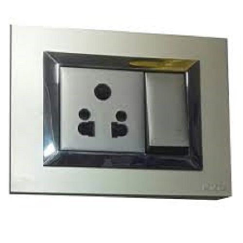 Plastic White Electrical Modular Switch