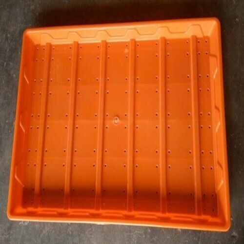 Garden Cultivator 24 Inch X 16 Inch Size Square Shape With Water Drainage Hydroponic Plastic Tray