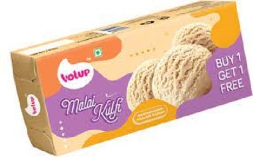 250 Gram Weight Daily Use Sweet Taste Dry Fruits Malai Kulfi Ice Cream