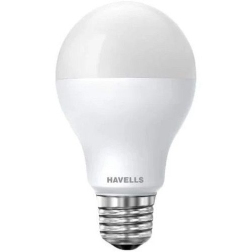 9 Watt Rated Power 220 Voltage Plastic Body Round Havells Led White Bulb  Liquid