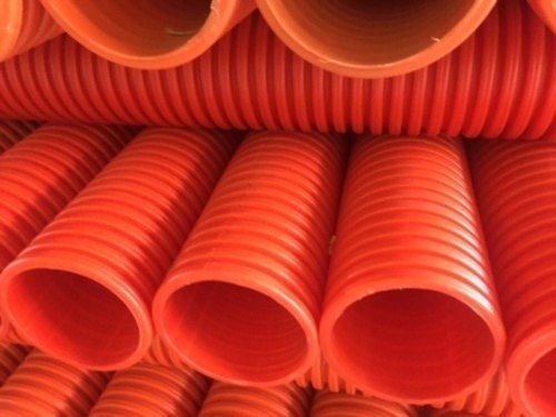 Red Durable Plastic Rigid Seamless 100A  200 Length Lightweight Underground Hdpe Pipe