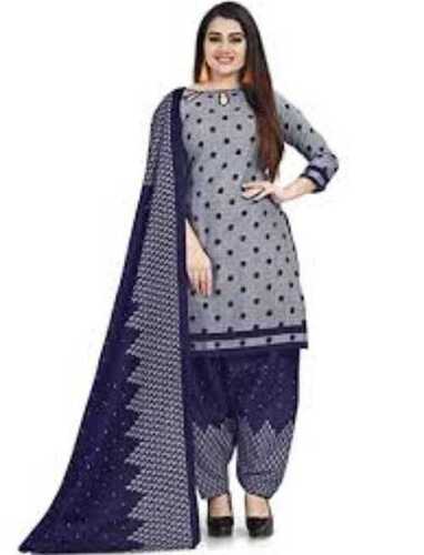 Multi Color Printed Pattern Ladies Salwar Suits