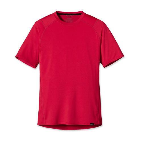 Men"S Plain Red Round Neck Half Sleeve Casual Wear Cotton T-Shirts 