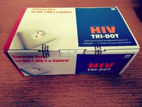 Pack Of 100 Piece Tri-dot Separate Dots For Hiv1 Hiv2 Test Kits