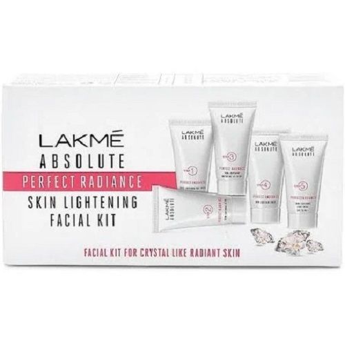 Pack Of 5 Pieces Cream Form Lakme Absolute Perfect Radiance Skin Lightening Facial Kit