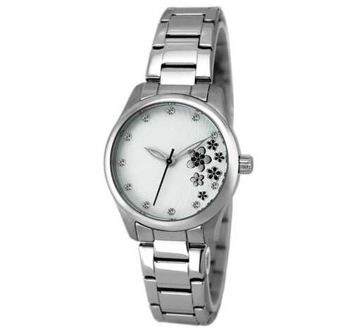 Silver Color Fancy Watch For Formal Wear