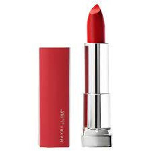 Smooth Texture Red Color And Sensational Creamy Matt Maybelline Lipstick