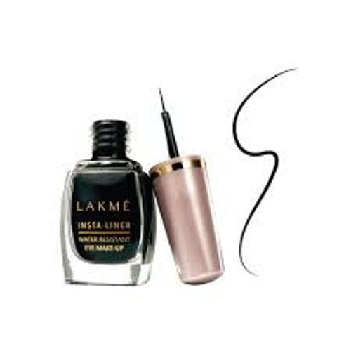 Water Resistant Bold Smooth And Comfortable Black Lakme Insta Eye Liner