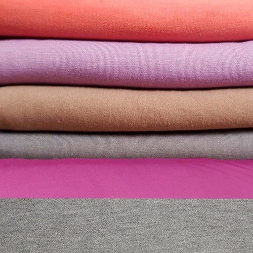 140-180 GSM Multicolor Semi Cotton Single Jersey Fabric For Garments