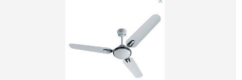 400 Rpm Speed 50 Watt Power 220 Volt Related Voltage White And Black Bajaj Ceiling Fan