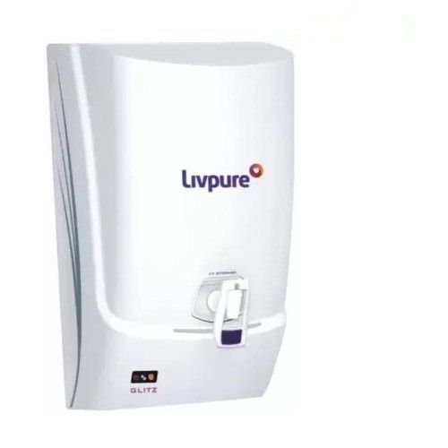 7 Liter Storage Capacity White Wall Mounted Type Liv Pure Ro Water Purifier 