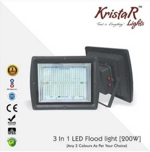 Highly Energy Efficient and Long Service Life 200 Watt 3 In 1 Flood Light