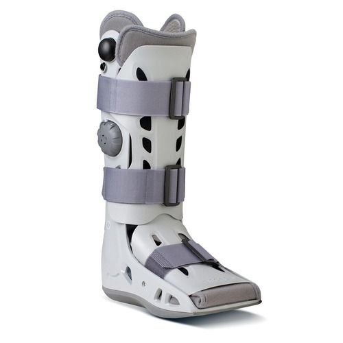 Grey Latex-Free Light Weight Comfortably Fits In All Shoe Type Orthopedic Ankle Support