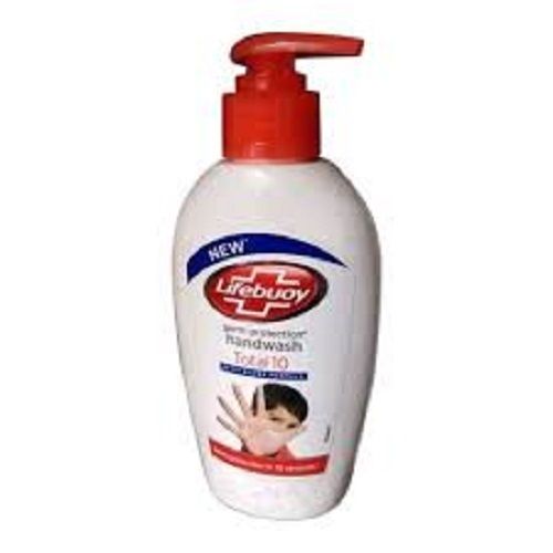 Lifebuoy Hand Wash - PVC Material, Standard Size, Yellow Color | 100% Pure, Eco-Friendly, Non-Sticky, Long Lasting Protection, Kills 99.9% of Bacteria and Germs, Skin-Friendly, Anti Allergic, Antiseptic