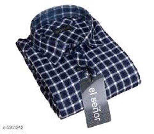 Mens Cotton Check Shirts