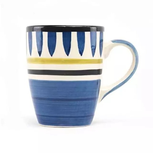 मॉडर्न हैंड पेंटेड टी कप और कॉफ़ी मग