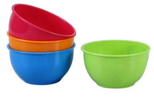 Multi Colour Plastic Bowl