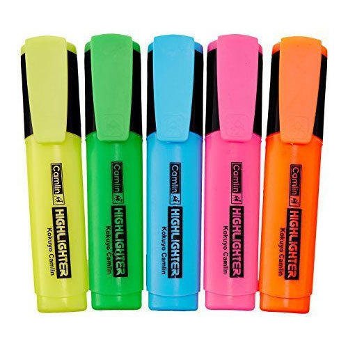 Multicolor Plastic Highlighter