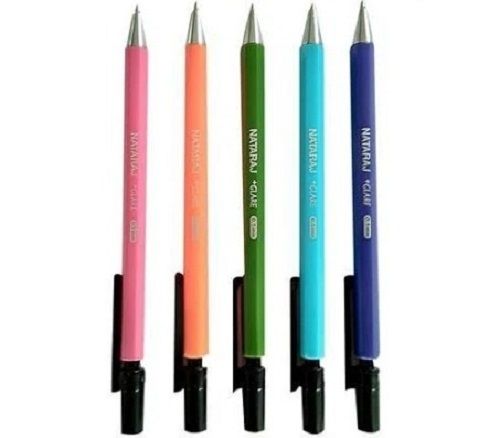 Pack Of 5 Pieces 8 Inch Length 0.7 Mm Natraj Blue Ball Point Pens