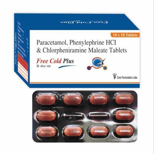 Paracetamol Phenylephrine Hcl And Chlorpheniramine Maleate Tablet