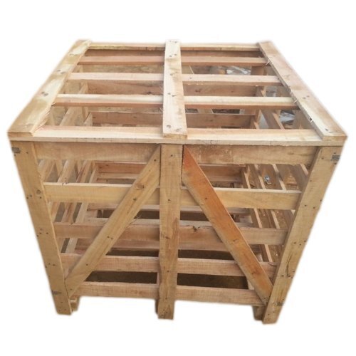 Plain Frame Crates Rectangular Rubber Wooden Crate Box For Shipping at