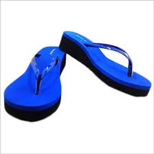 Provides Extra Comfort, Super Light Soft And Royal Blue Ladies Slippers 