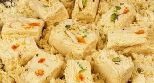  100% Veg Sweet Taste Elachi Flavor Soan Papdi