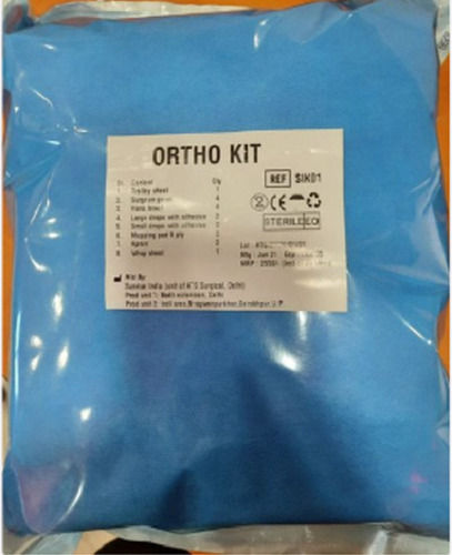 Sterile Medical Grade Disposable And Non Reusable Ortho Care Kit  Efficiency: High