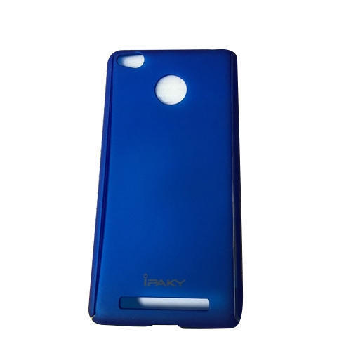 Strong Durable Dust Free Light-Weight Micromax Mobile Cover - Silicon TPU Material, Blue Color, Perfect Fit with Access to All Features
