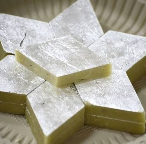 White Colour And Sweet Kaju Katli