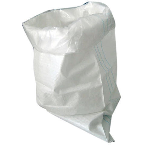 White PP Woven Sacks With Liner