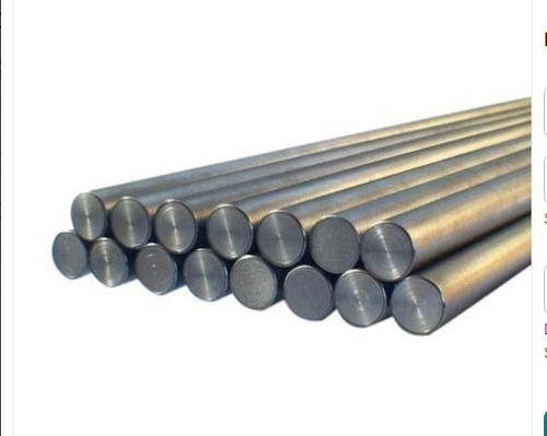 10 Mm Thickness And 2 Meter Length Silver 202 Stainless Steel Round Bar